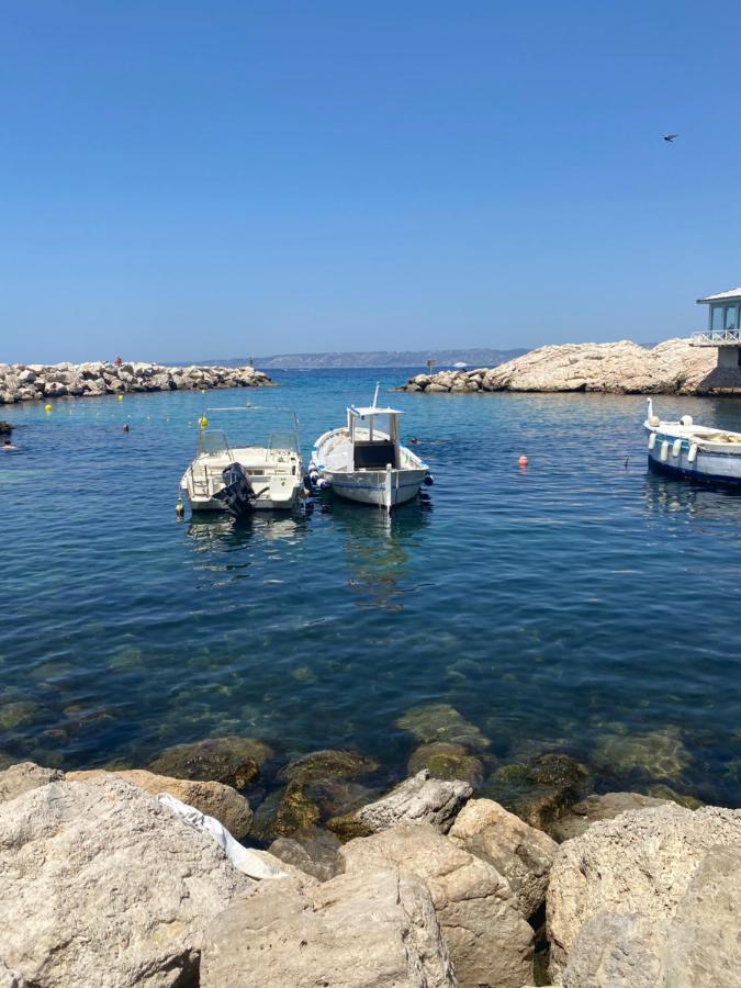 Апартаменти Le Cabanon Du Vallon Des Auffes Марсель Екстер'єр фото